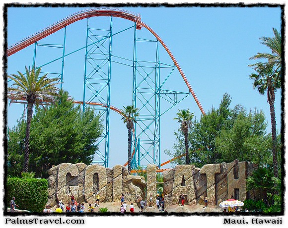  Six Flags Magic Mountain Thrill Ride 